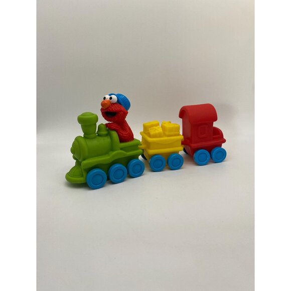 Vintage Illco Sesame Street Elmo Train Toy - Picture 1 of 4